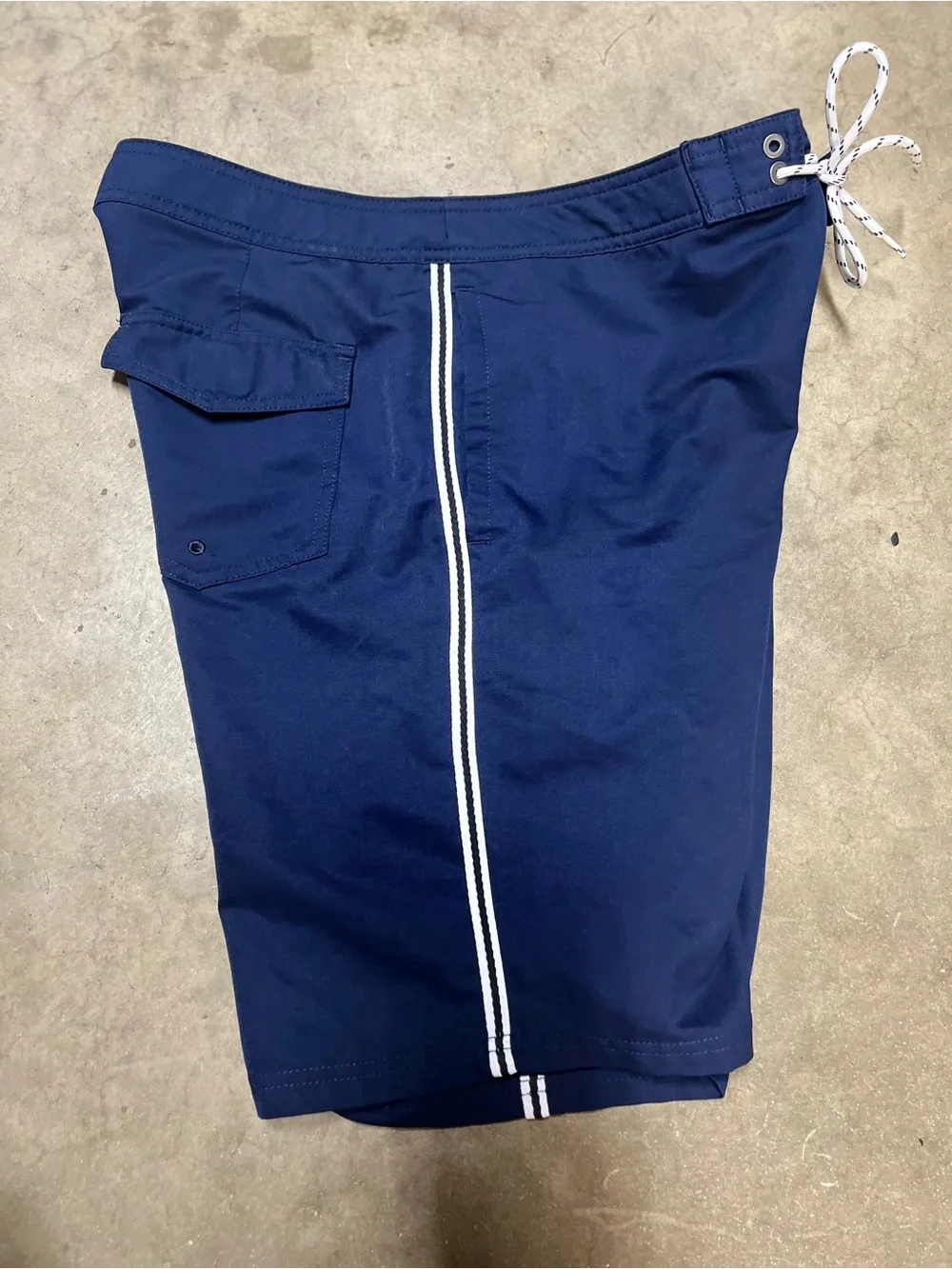 Good fellows Men's Navy Swim Trunks